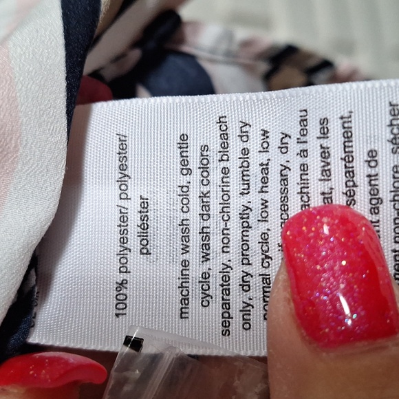 Tommy Hilfiger Gold Button-Up Long Sleeve Blouse. Size XL NWOT - Picture 12 of 12